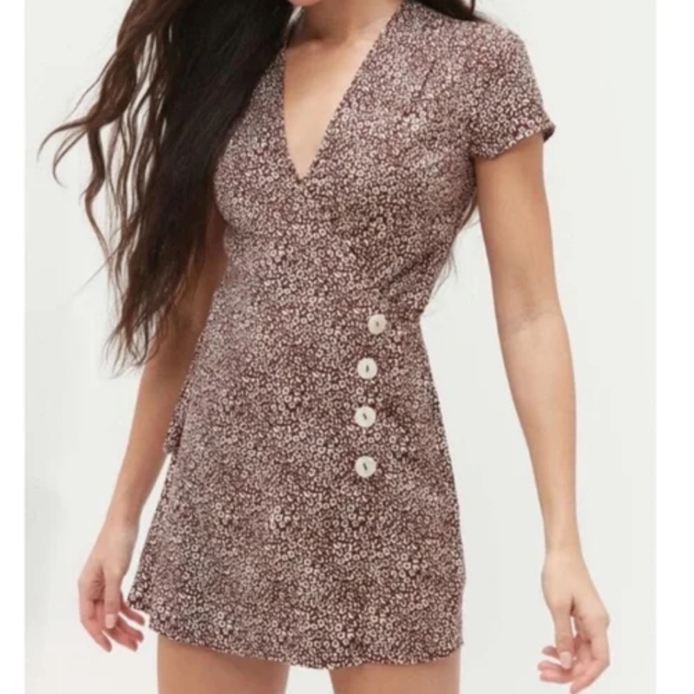 Urban Outfitters NWT floral wrap Romper